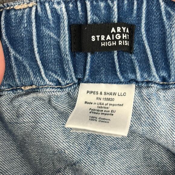 Veronica Beard ARYA Cargo Jeans High Rise Elastic Waist Size 27 Nova - Picture 7 of 9